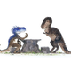 Illustration for article titled Dinosaurs face new challenges in these beautiful watercolors